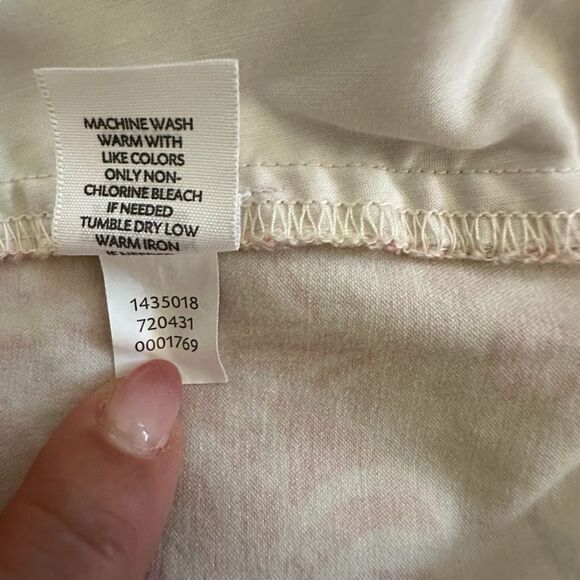 J. Jill ~ Women’s Floral live in chino skirt ~ zipper and button closure ~ sz 14 - Picture 10 of 10